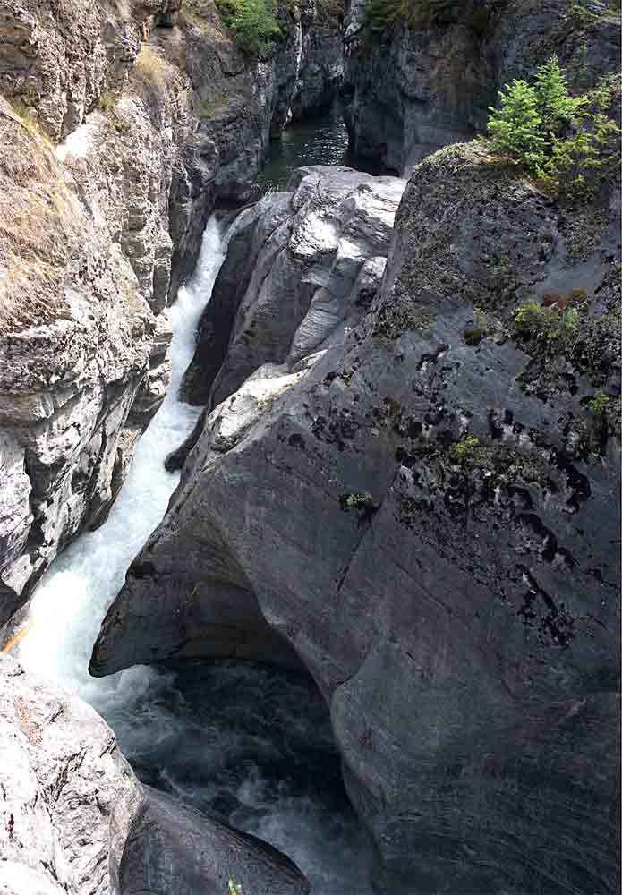 80 - Canada - parque nacional de Jasper, canyon Maligne